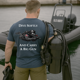 Coronado Seal Dive Softly Unisex t-shirt