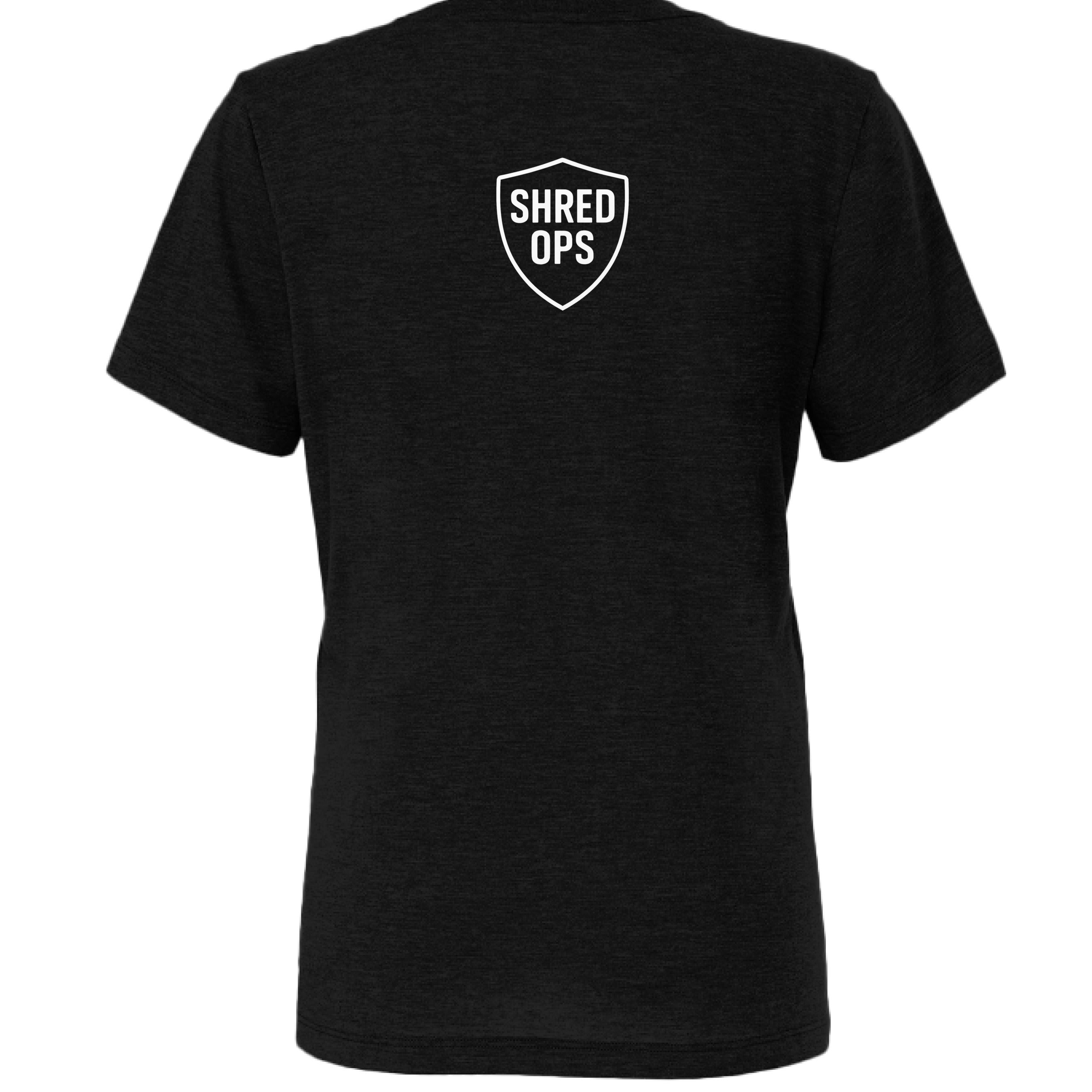 SOLID BLK TRIBLEND - BACK