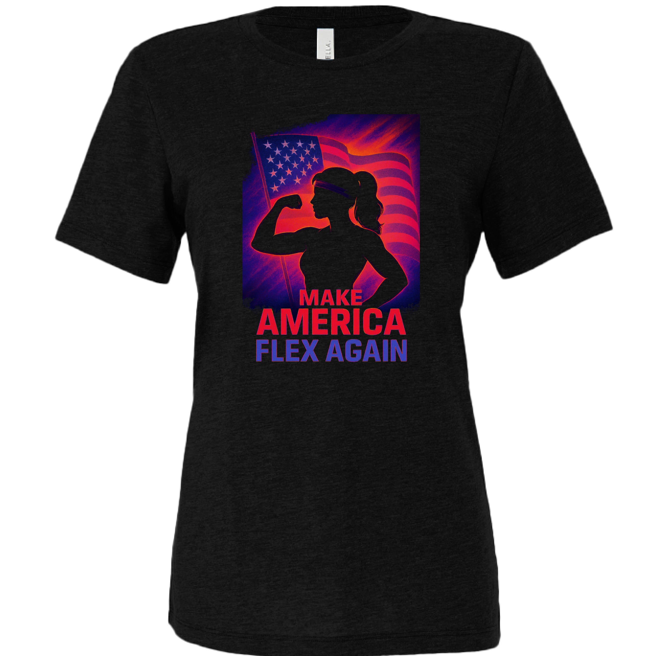 SOLID BLK TRIBLEND - FRONT