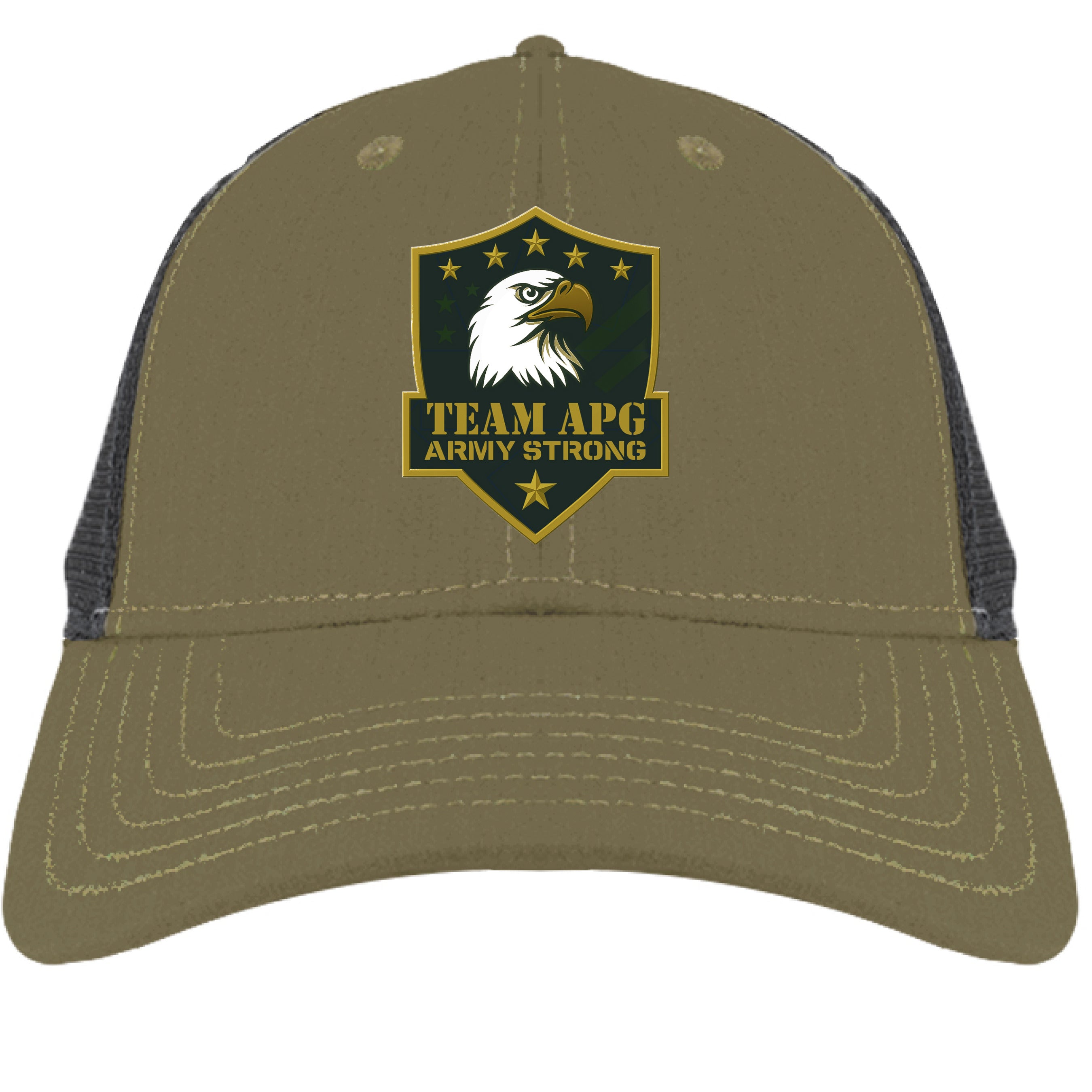 Burnt Olive Green/ Asphalt Grey - FRONT