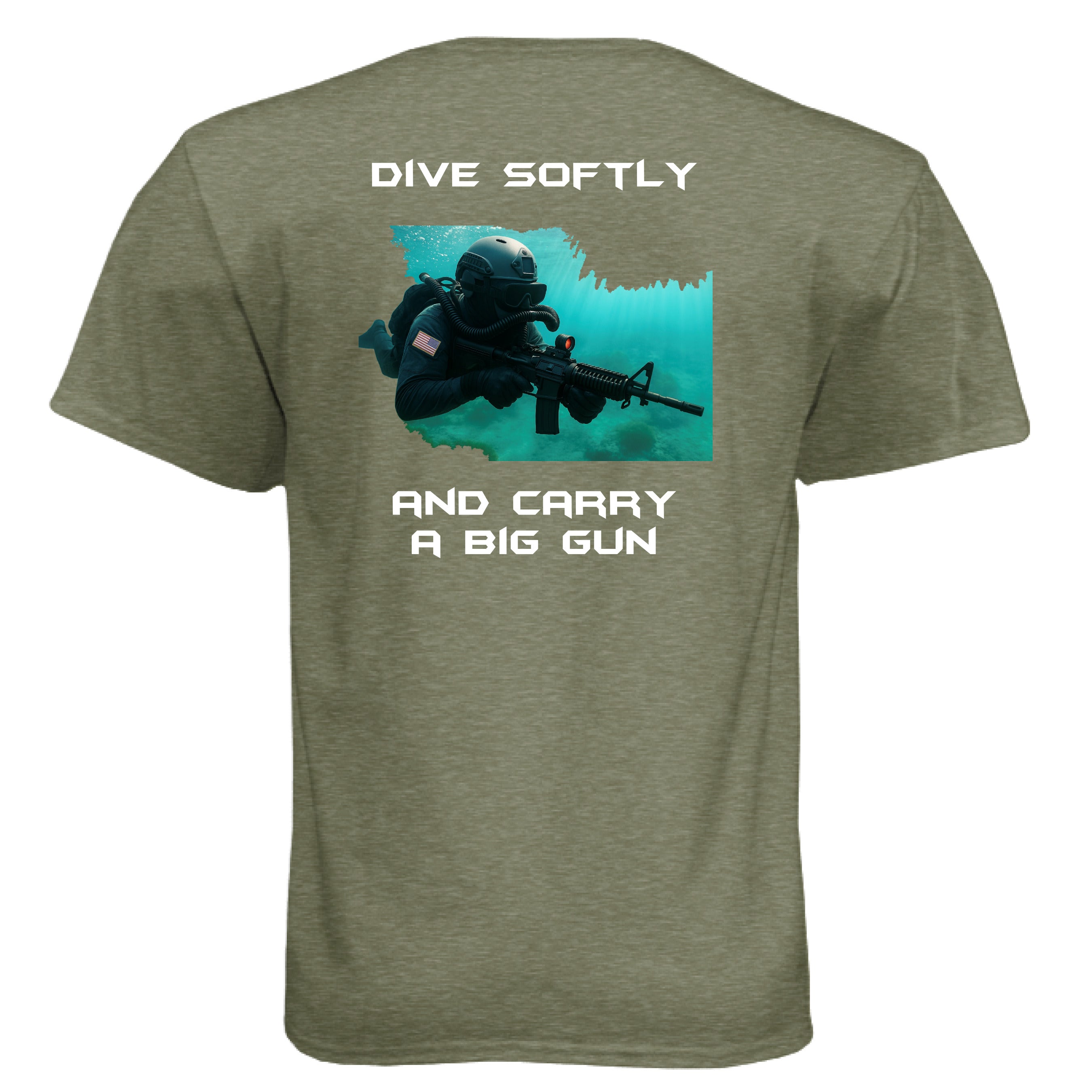 MILITARY GREEN - BACK