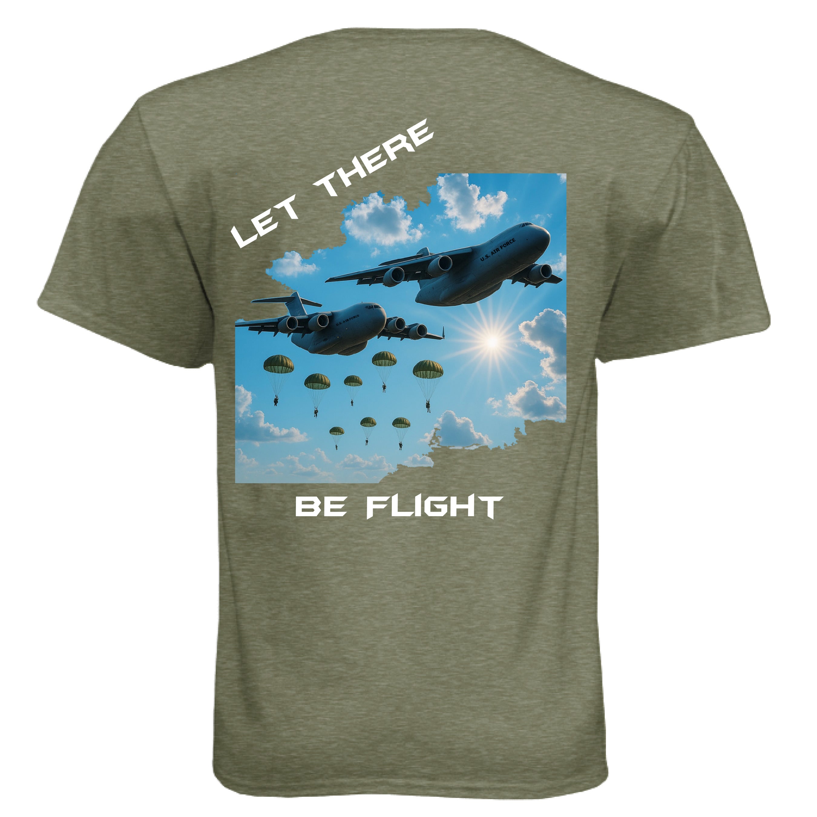 MILITARY GREEN - BACK