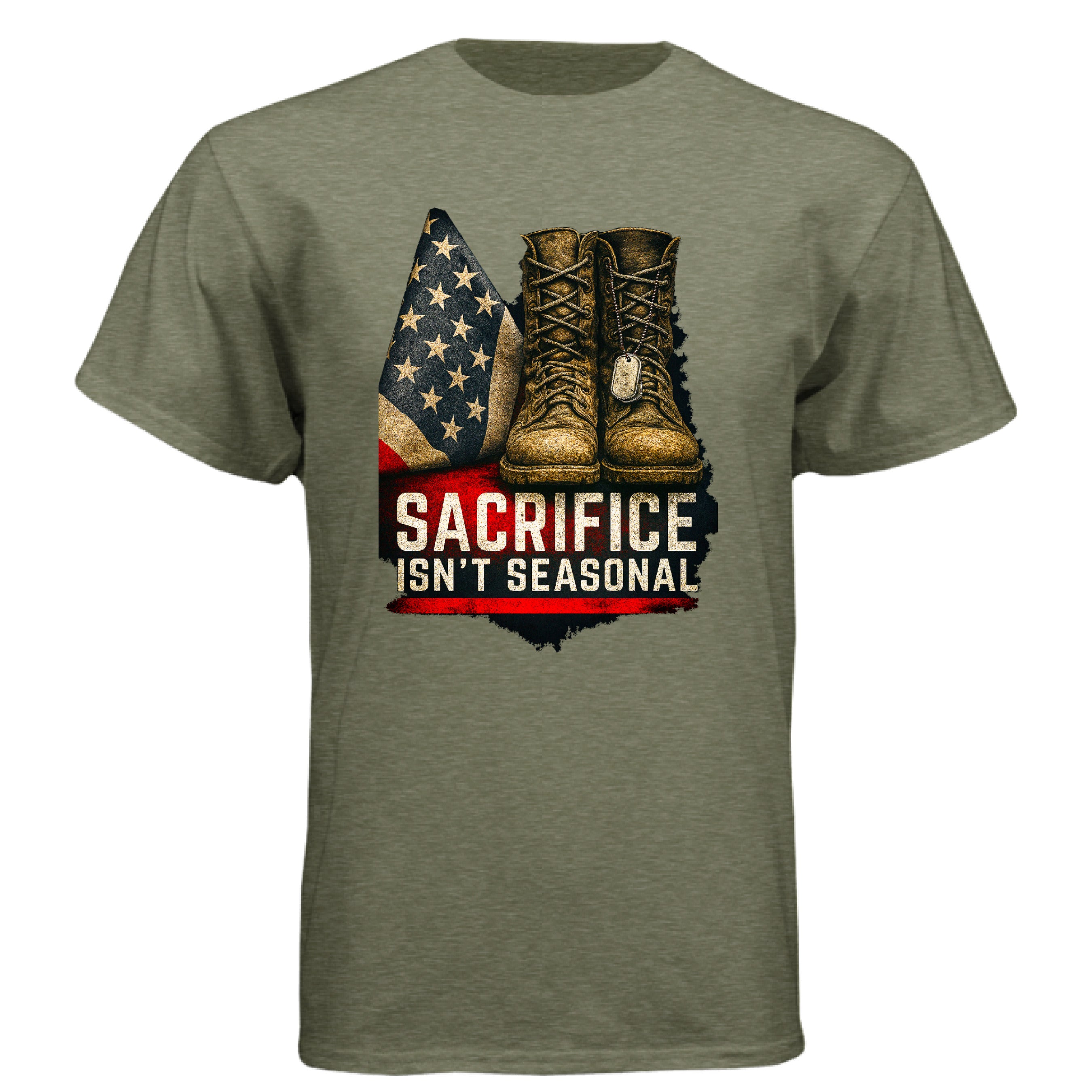 MILITARY GREEN - FRONT