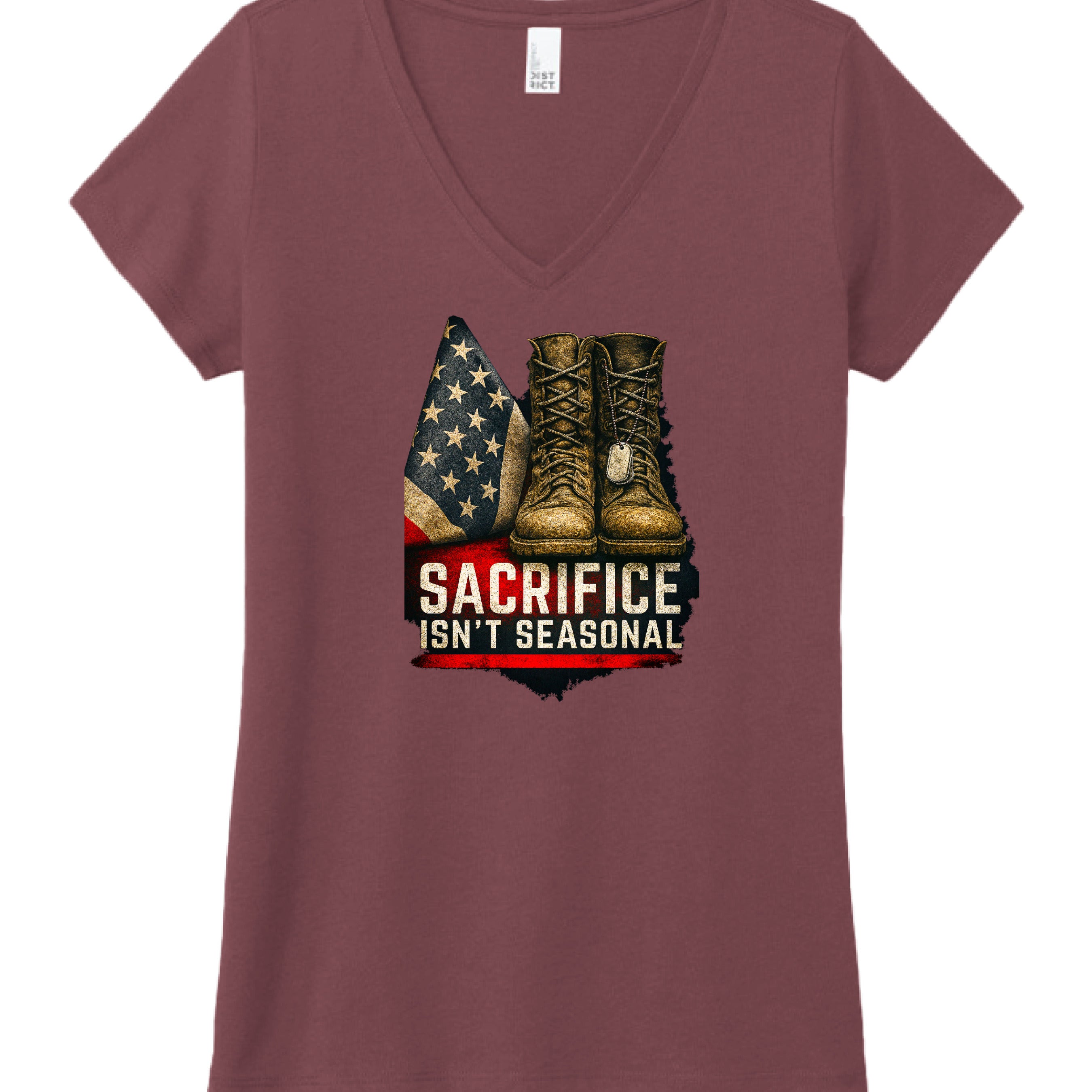 Maroon Frost - FRONT